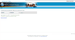 Desktop Screenshot of intranet.mjc.edu.sg