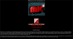 Desktop Screenshot of mjc.de