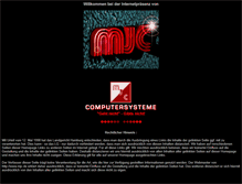 Tablet Screenshot of mjc.de